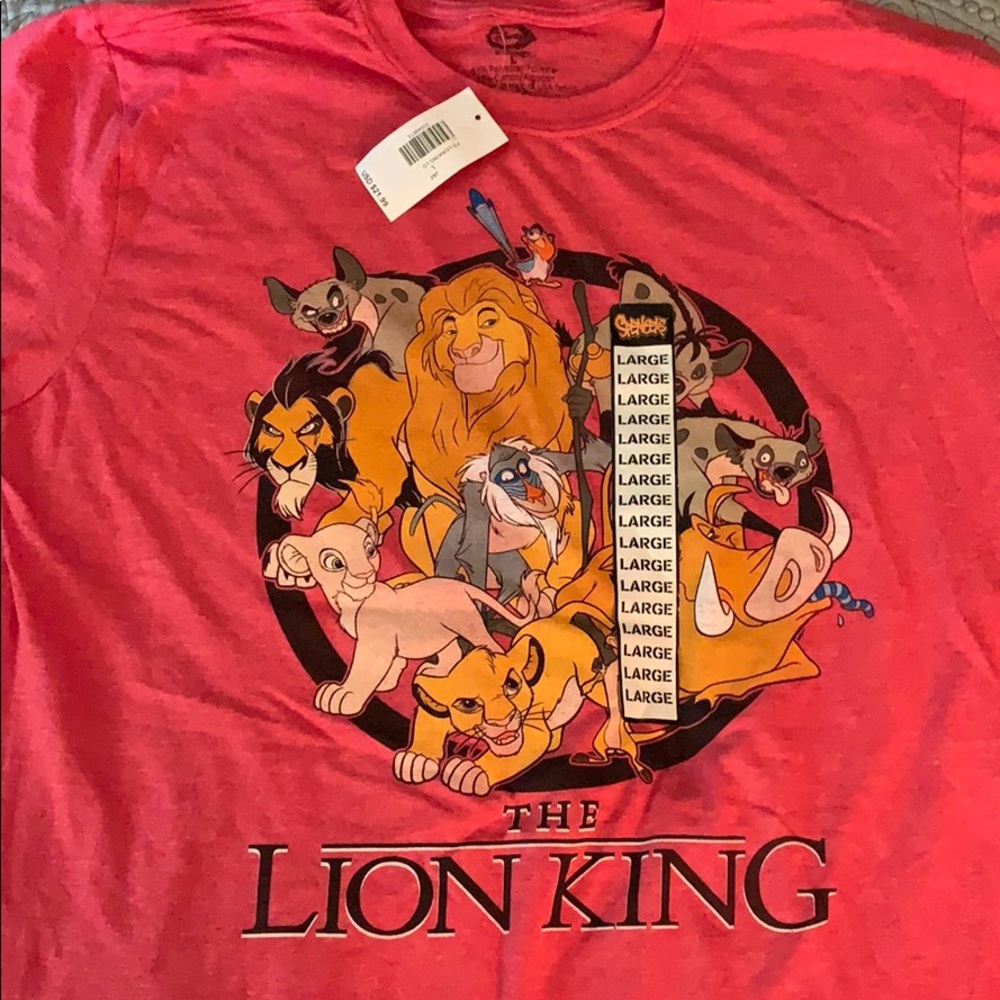 The Lion King Tee Size Large NWT